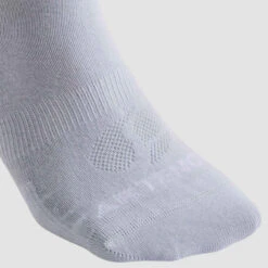 Artengo Chaussettes De Sport Mi-Hautes RS 160 Lot De 3 - Bleu/Gris/Vert Logo 32 Artengo Chaussettes De Sport Mi-Hautes RS 160 Lot De 3 - Bleu/Gris/Vert Logo -Magasin De Vêtements De Sport chaussettes de tennis mi hautes artengo rs 160 noir lot de 3 12