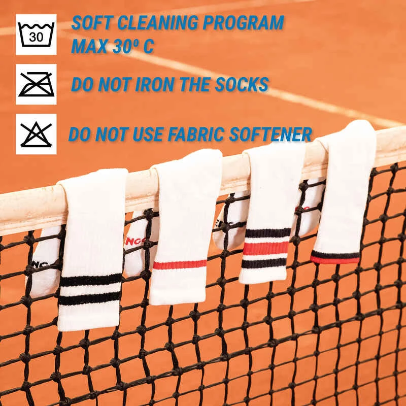 Artengo Chaussettes De Sport Mi-Hautes RS 160 Lot De 3 - Bleu/Gris/Vert Logo 17 Artengo Chaussettes De Sport Mi-Hautes RS 160 Lot De 3 - Bleu/Gris/Vert Logo – Image 17