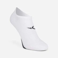 Chaussettes Invisibles Fitness Cardio Training X2 Blanc