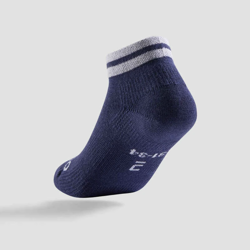 CHAUSSETTES TENNIS ENFANT MI-HAUTES ARTENGO RS 160 MARINE BLANC ROUGE LOT DE 3 2 CHAUSSETTES TENNIS ENFANT MI-HAUTES ARTENGO RS 160 MARINE BLANC ROUGE LOT DE 3 – Image 2
