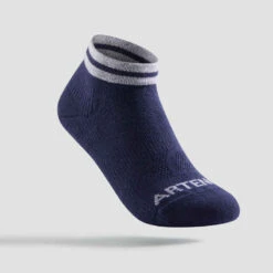 CHAUSSETTES TENNIS ENFANT MI-HAUTES ARTENGO RS 160 MARINE BLANC ROUGE LOT DE 3 17 CHAUSSETTES TENNIS ENFANT MI-HAUTES ARTENGO RS 160 MARINE BLANC ROUGE LOT DE 3 -Magasin De Vêtements De Sport chaussettes tennis enfant mi hautes artengo rs 160 gris lot de 3 4