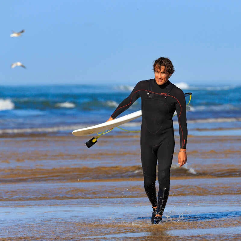 Chaussons Bas Surf 500 Néoprène 2mm Gris Noir 11 Chaussons Bas Surf 500 Néoprène 2mm Gris Noir – Image 11