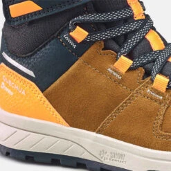 Quechua CHAUSSURE CHAUDE IMPERMÉABLE DE RANDONNÉE - SH100 WARM CUIR SCRATCH-ENFANT 24-34 -Magasin De Vêtements De Sport chaussure chaude impermeable de randonnee sh100 warm cuir scratch enfant 24 34 5