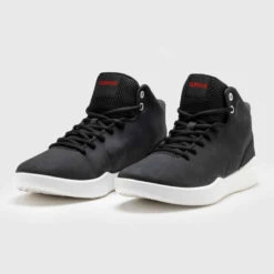 CHAUSSURES DE BASKETBALL TIGE HAUTE HOMME/FEMME DÉBUTANT - PROTECT 100 NOIR -Magasin De Vêtements De Sport chaussure de basketball tige haute hommeslashfemme debutant protect 100 noir 5