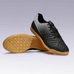 Kipsta Chaussures De Futsal Adulte 100 Noir -Magasin De Vêtements De Sport chaussure de futsal adulte 100 noir 6