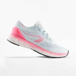 CHAUSSURE DE RUNNING FEMME KIPRUN KS LIGHT GRIS CLAIR ROSE