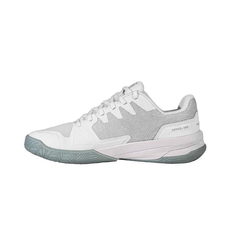 CHAUSSURE DE SQUASH FEEL 500 BLANC 2 CHAUSSURE DE SQUASH FEEL 500 BLANC – Image 2