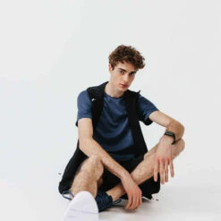 CHAUSSURES DE RUNNING HOMME KALENJI RUN 100 BLUE JEAN 27 CHAUSSURES DE RUNNING HOMME KALENJI RUN 100 BLUE JEAN -Magasin De Vêtements De Sport chaussure jogging homme run 100 gris 10