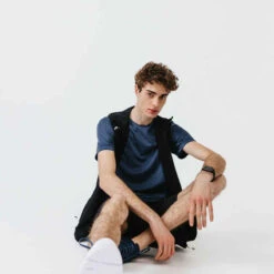 CHAUSSURES DE RUNNING HOMME KALENJI RUN 100 BLUE JEAN 29 CHAUSSURES DE RUNNING HOMME KALENJI RUN 100 BLUE JEAN -Magasin De Vêtements De Sport chaussure jogging homme run 100 gris 12