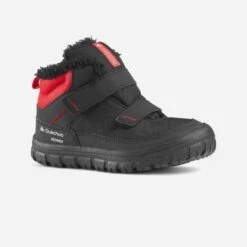 Quechua CHAUSSURES CHAUDES IMPERMÉABLES DE RANDONNÉE - SH100 WARM SCRATCH - ENFANT 24-32