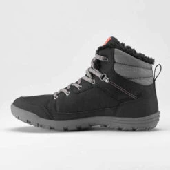 Quechua Chaussures Chaudes Et Imperméables De Randonnée - SH100 WARM - MID Femme -Magasin De Vêtements De Sport chaussures chaudes impermeables de randonnee neige sh100 warm mid femme 2