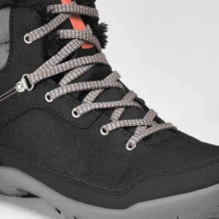 Quechua Chaussures Chaudes Et Imperméables De Randonnée - SH100 WARM - MID Femme -Magasin De Vêtements De Sport chaussures chaudes impermeables de randonnee neige sh100 warm mid femme 5