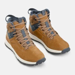 Quechua CHAUSSURES CHAUDES IMPERMÉABLES DE RANDONNÉE -SH100 WARM CUIR LACET-ENFANT 35-38 -Magasin De Vêtements De Sport chaussures chaudes impermeables de randonnee sh100 warm cuir lacet enfant 35 38 2