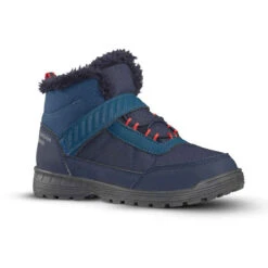 Quechua CHAUSSURES CHAUDES IMPERMÉABLES DE RANDONNÉE - SH100 WARM SCRATCH - ENFANT 24-34