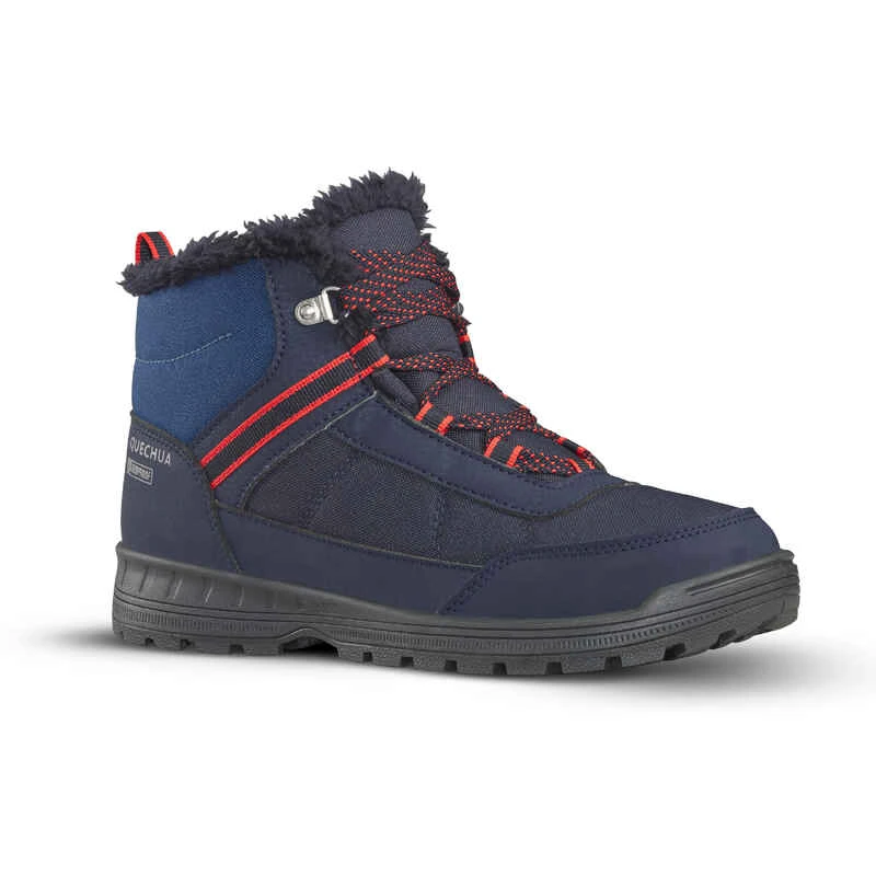 Quechua CHAUSSURES CHAUDES IMPERMÉABLES DE RANDONNÉE - SH100 WARM SCRATCH - ENFANT 35-38 1 Quechua CHAUSSURES CHAUDES IMPERMÉABLES DE RANDONNÉE - SH100 WARM SCRATCH - ENFANT 35-38