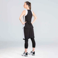 Chaussures De Basketball Femme - FAST 500 W Blanc Noir -Magasin De Vêtements De Sport chaussures de basket tige basse femme confirmee fast 500 blanche noire 6