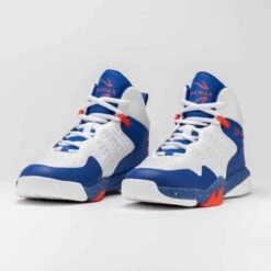CHAUSSURES DE BASKETBALL ENFANT CONFIRME - SS500H BLANC BLEU ROUGE -Magasin De Vêtements De Sport chaussures de basketball pour garconslashfille confirmee navy ss500h 2