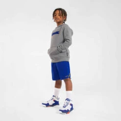CHAUSSURES DE BASKETBALL ENFANT CONFIRME - SS500H BLANC BLEU ROUGE -Magasin De Vêtements De Sport chaussures de basketball pour garconslashfille confirmee navy ss500h 6