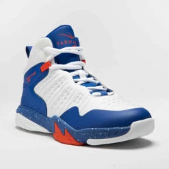 CHAUSSURES DE BASKETBALL ENFANT CONFIRME - SS500H BLANC BLEU ROUGE -Magasin De Vêtements De Sport chaussures de basketball pour garconslashfille confirmee navy ss500h 8