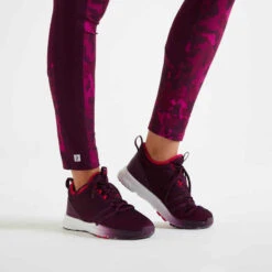 Chaussures De Fitness 140 Mid Femme Violet -Magasin De Vêtements De Sport chaussures de fitness 140 mid femme verte 2