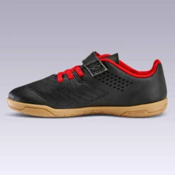 Kipsta Chaussures De Futsal 100 Enfant Noir Rouge 10 Kipsta Chaussures De Futsal 100 Enfant Noir Rouge -Magasin De Vêtements De Sport chaussures de futsal enfant futsal 100 blanc glacier 2