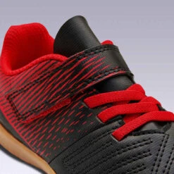 Kipsta Chaussures De Futsal 100 Enfant Noir Rouge 12 Kipsta Chaussures De Futsal 100 Enfant Noir Rouge -Magasin De Vêtements De Sport chaussures de futsal enfant futsal 100 blanc glacier 4