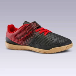 Kipsta Chaussures De Futsal 100 Enfant Noir Rouge 14 Kipsta Chaussures De Futsal 100 Enfant Noir Rouge -Magasin De Vêtements De Sport chaussures de futsal enfant futsal 100 blanc glacier 6