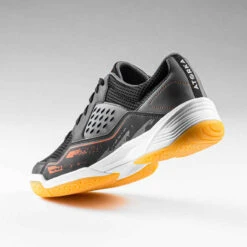 Chaussures De Handball Homme - H100 Gris Noir Orange 12 Chaussures De Handball Homme - H100 Gris Noir Orange -Magasin De Vêtements De Sport chaussures de handball homme h100 gris noir orange 4