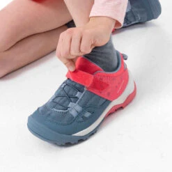 Quechua Chaussures De Randonnée Enfant à Scratch Crossrock Rose Bleue Du 24 AU 34 -Magasin De Vêtements De Sport chaussures de randonnee enfant a scratch crossrock rose bleue du 24 au 34 5