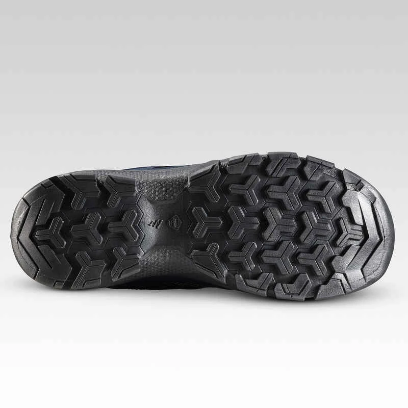 Quechua Chaussures De Randonnée Enfant Avec Lacets MH100 Bleu Du 35 AU 38 3 Quechua Chaussures De Randonnée Enfant Avec Lacets MH100 Bleu Du 35 AU 38 – Image 3