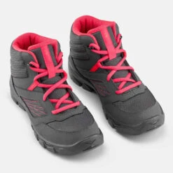 Quechua Chaussures De Randonnée Enfant Avec Lacets MH100 MID Grise Foncée Du 35 AU 38 8 Quechua Chaussures De Randonnée Enfant Avec Lacets MH100 MID Grise Foncée Du 35 AU 38 -Magasin De Vêtements De Sport chaussures de randonnee enfant avec lacets mh100 mid grise foncee du 35 au 38 3