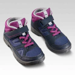Quechua Chaussures De Randonnée Enfant Montantes MH100 MID KID Violette 24 AU 34 -Magasin De Vêtements De Sport chaussures de randonnee enfant montantes mh100 mid kid violette 24 au 34 2