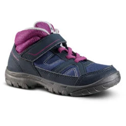 Quechua Chaussures De Randonnée Enfant Montantes MH100 MID KID Violette 24 AU 34