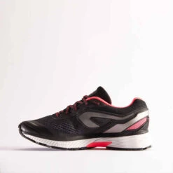 CHAUSSURES DE RUNNING FEMME KIPRUN LONG2 NOIR ROSE -Magasin De Vêtements De Sport chaussures de running femme kiprun long2 noir rose 2