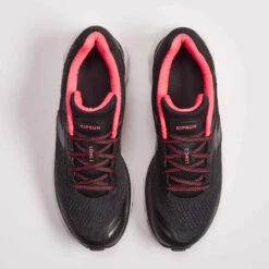 CHAUSSURES DE RUNNING FEMME KIPRUN LONG2 NOIR ROSE -Magasin De Vêtements De Sport chaussures de running femme kiprun long2 noir rose 4