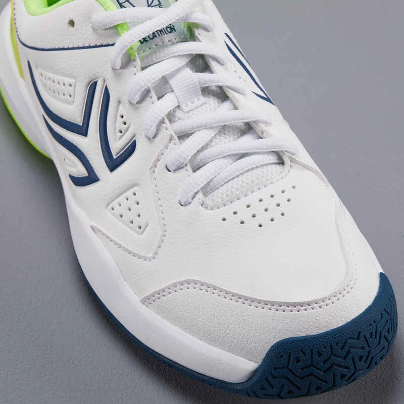 Artengo CHAUSSURES DE TENNIS ENFANT TS530 LACET BLANC JAUNE 5 Artengo CHAUSSURES DE TENNIS ENFANT TS530 LACET BLANC JAUNE – Image 5