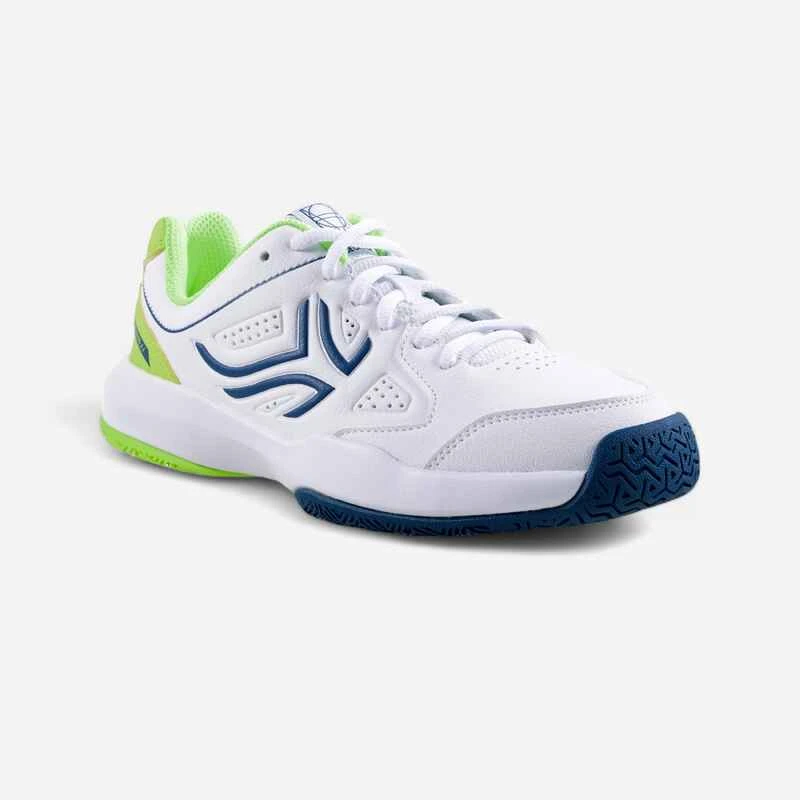 Artengo CHAUSSURES DE TENNIS ENFANT TS530 LACET BLANC JAUNE 1 Artengo CHAUSSURES DE TENNIS ENFANT TS530 LACET BLANC JAUNE