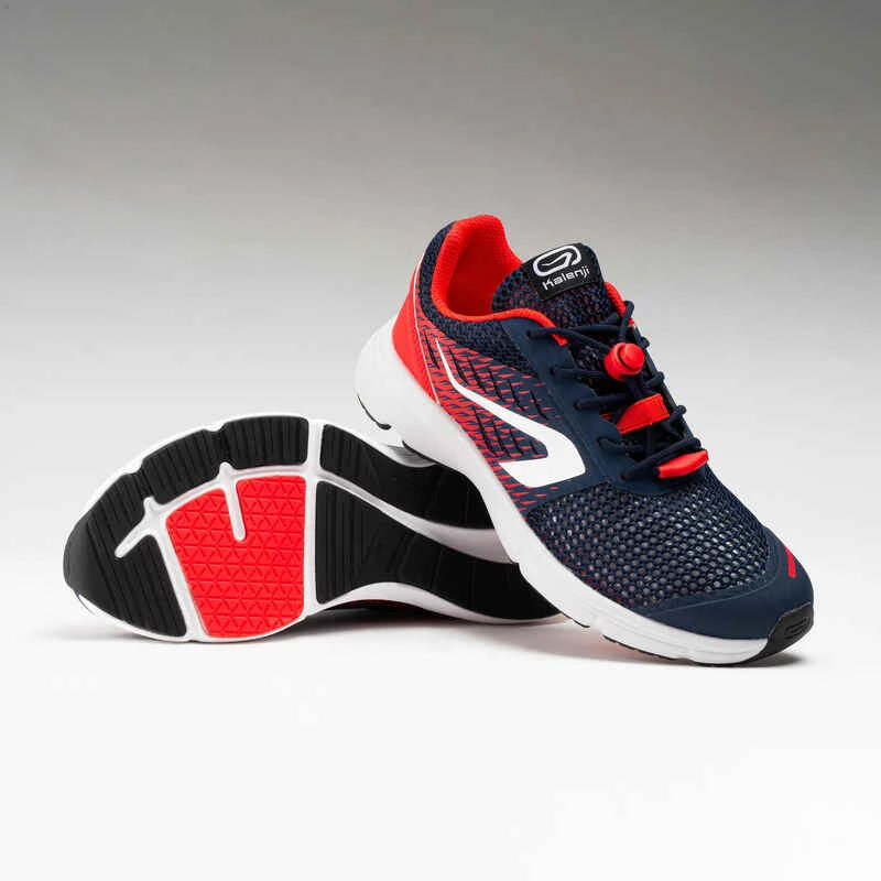 Decathlon Chaussures Enfant D' Athlétisme AT 300 Breath Bleues Rouges 6 Decathlon Chaussures Enfant D' Athlétisme AT 300 Breath Bleues Rouges – Image 6