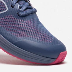 Chaussures De Running Enfant - Kiprun Fast Roses Bleues -Magasin De Vêtements De Sport chaussures enfant d athletisme at 500 kiprun fast rose fluo bordeaux 6