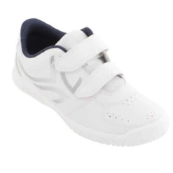 Decathlon Baskets à Scratch Enfant 16 Decathlon Baskets à Scratch Enfant -Magasin De Vêtements De Sport chaussures enfant tennis ts100 grip blanc rose artengo 2