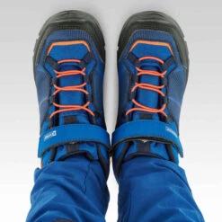 Quechua Chaussures Imperméables De Randonnée -MH120 MID Bleues- Enfant 28 AU 34 Scratch 11 Quechua Chaussures Imperméables De Randonnée -MH120 MID Bleues- Enfant 28 AU 34 Scratch -Magasin De Vêtements De Sport chaussures impermeables de randonnee mh120 mid bleues enfant 28 au 34 scratch 3