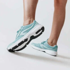 CHAUSSURES DE RUNNING FEMME KALENJI RUN CUSHION BLEU 21 CHAUSSURES DE RUNNING FEMME KALENJI RUN CUSHION BLEU -Magasin De Vêtements De Sport chaussures jogging cushion noir corail femme 7