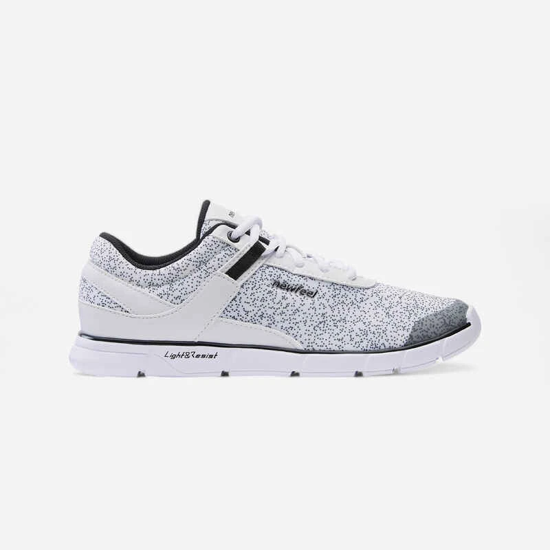 Chaussures Marche Urbaine Femme Soft 540 Blanc Moucheté 1 Chaussures Marche Urbaine Femme Soft 540 Blanc Moucheté