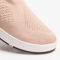 Chaussures Marche Urbaine Femme Slip On Knit Rose -Magasin De Vêtements De Sport chaussures marche urbaine femme slip on knit rose 3