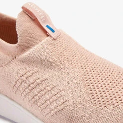 Chaussures Marche Urbaine Femme Slip On Knit Rose -Magasin De Vêtements De Sport chaussures marche urbaine femme slip on knit rose 6