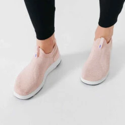 Chaussures Marche Urbaine Femme Slip On Knit Rose -Magasin De Vêtements De Sport chaussures marche urbaine femme slip on knit rose 7