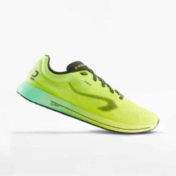 Chaussures Running Homme - KIPRUN KD800 Vert Jaune