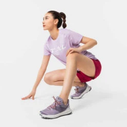 CHAUSSURES TRAIL RUNNING POUR FEMME TR2 LAVANDE -Magasin De Vêtements De Sport chaussures trail running pour femme tr2 noir rose bleu 11