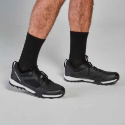 Rockrider CHAUSSURES VELO VTT ST 100 NOIRES -Magasin De Vêtements De Sport chaussures velo vtt st 100 noires 3