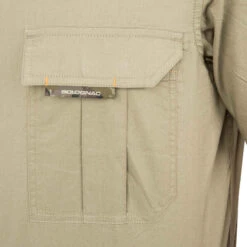 Chemise Manches Courtes Chasse 100 Vert Clair -Magasin De Vêtements De Sport chemise manches courtes chasse 100 vert clair 10